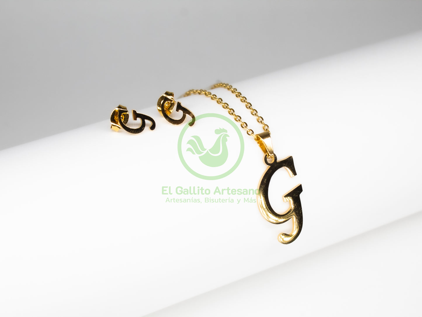 Collar Acero Letras A-Z