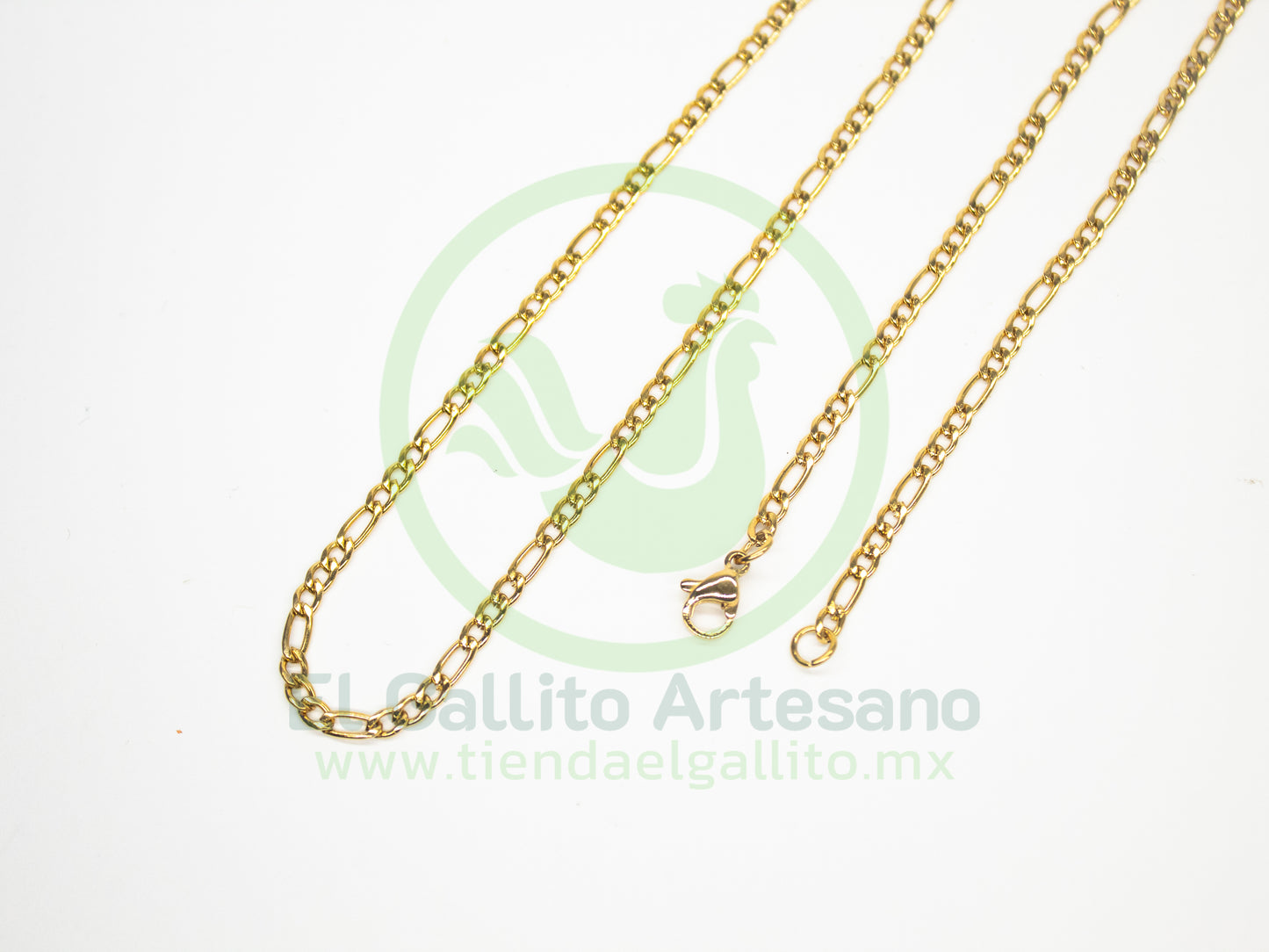 Collar Acero - Dorado