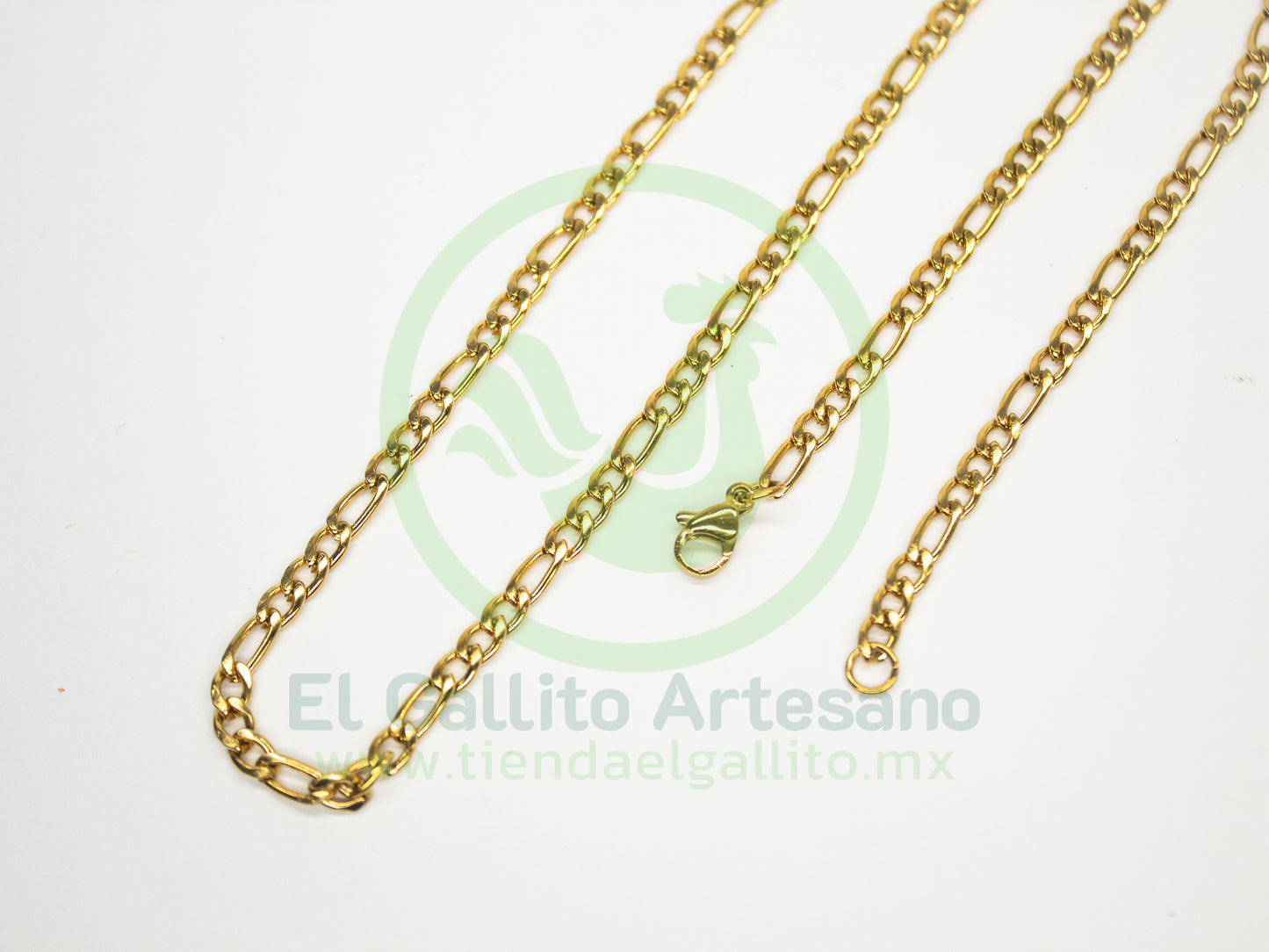 Collar Acero - Dorado