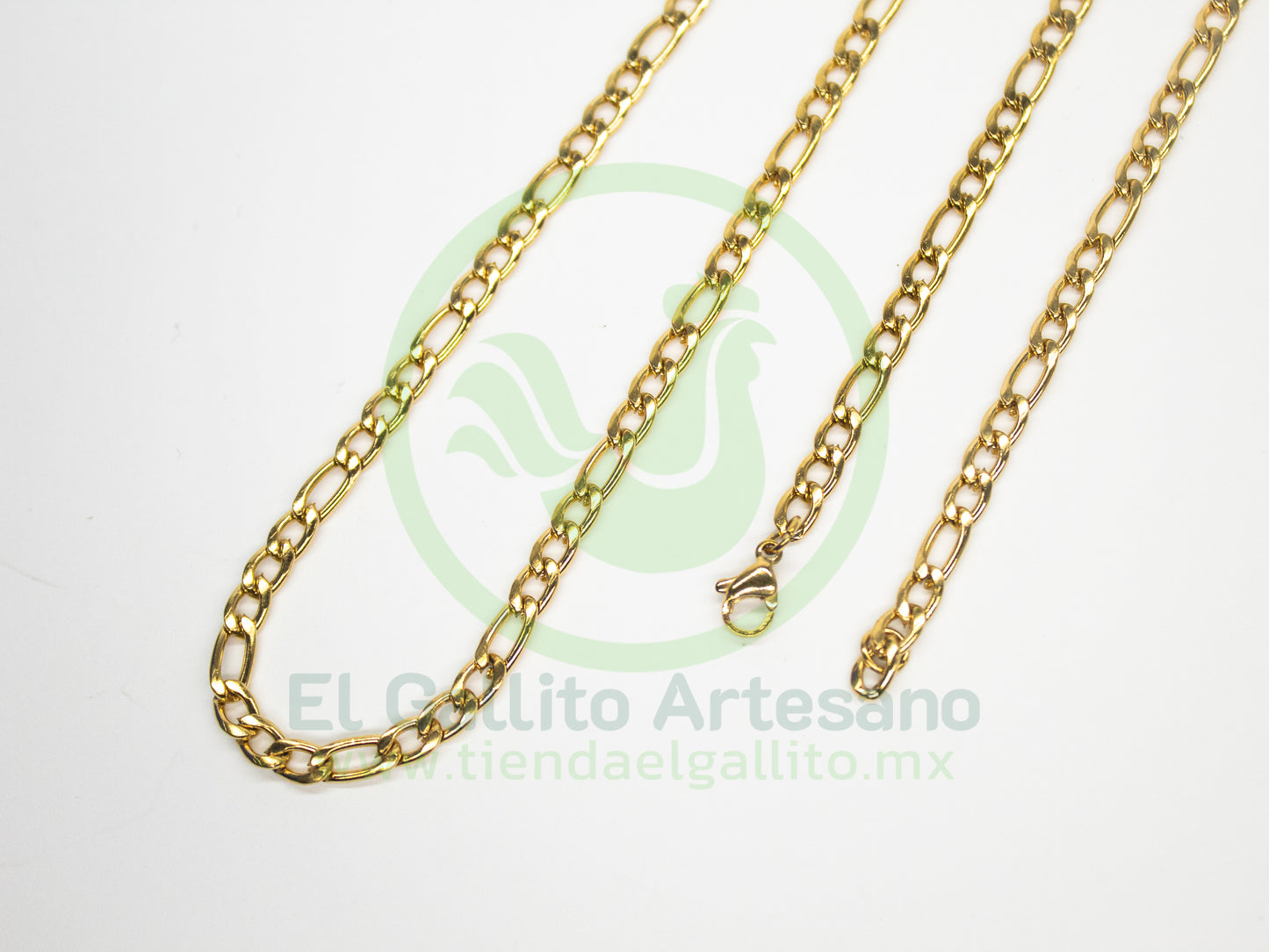 Collar Acero - Dorado