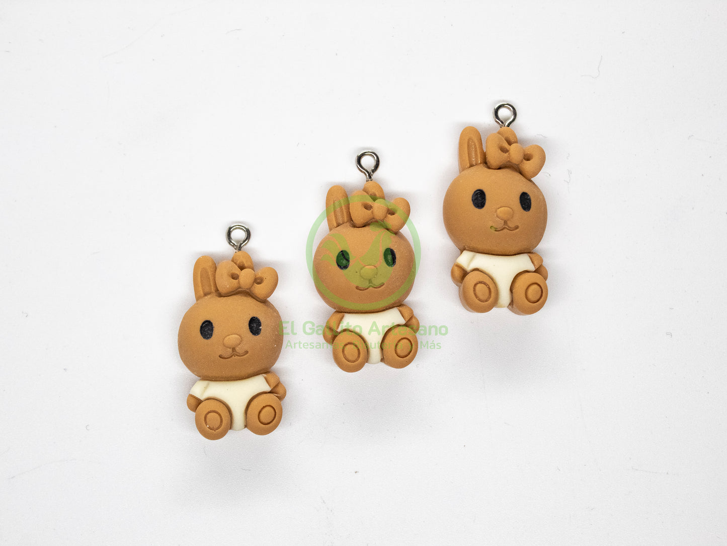 Conejo Peinado - Dije Acrílico 6