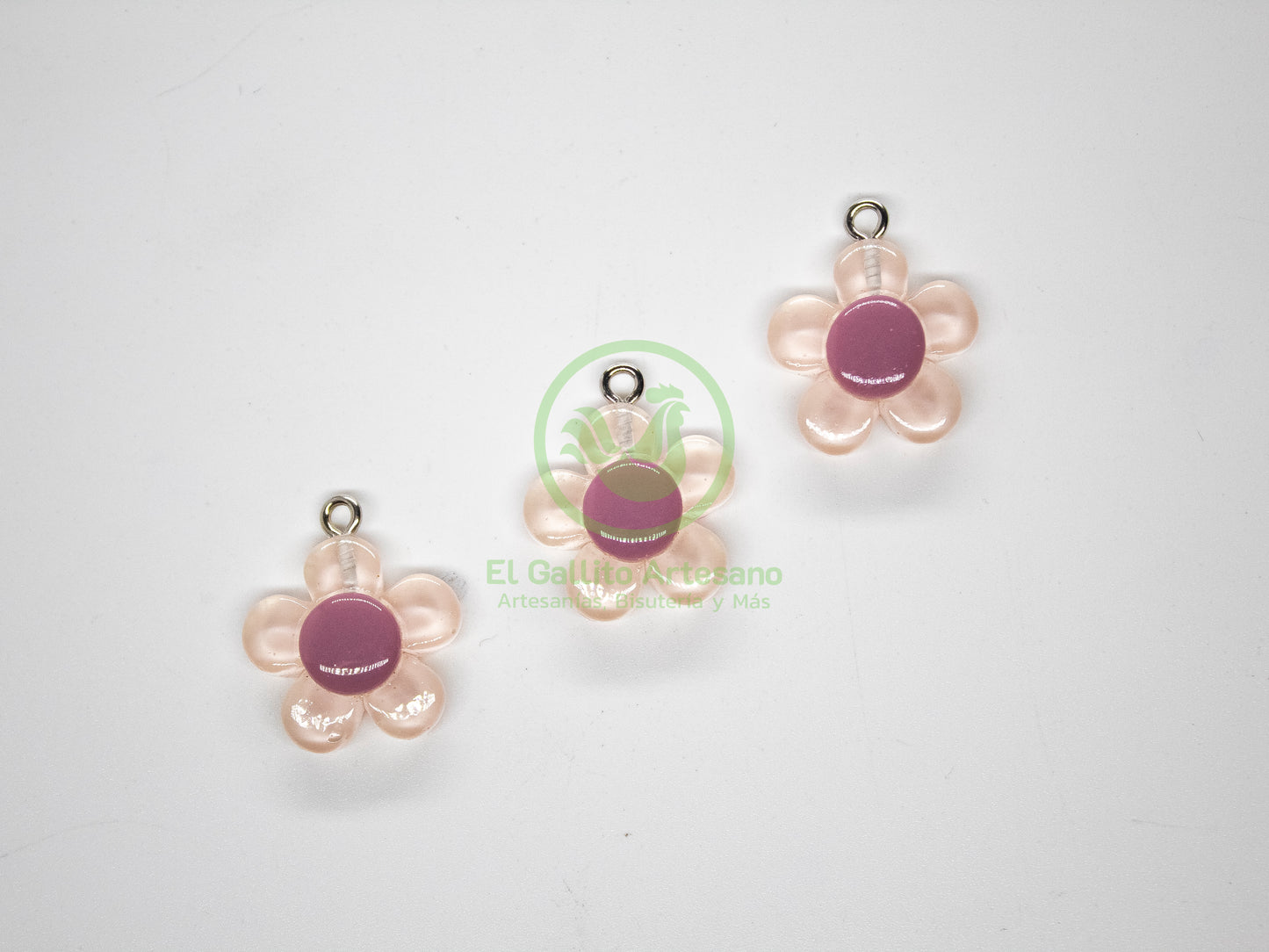 Flor - Dije Acrílico