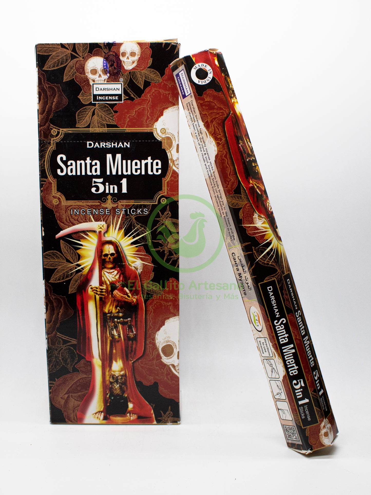 Darshan Hexagonal - Santa Muerte 5 en 1