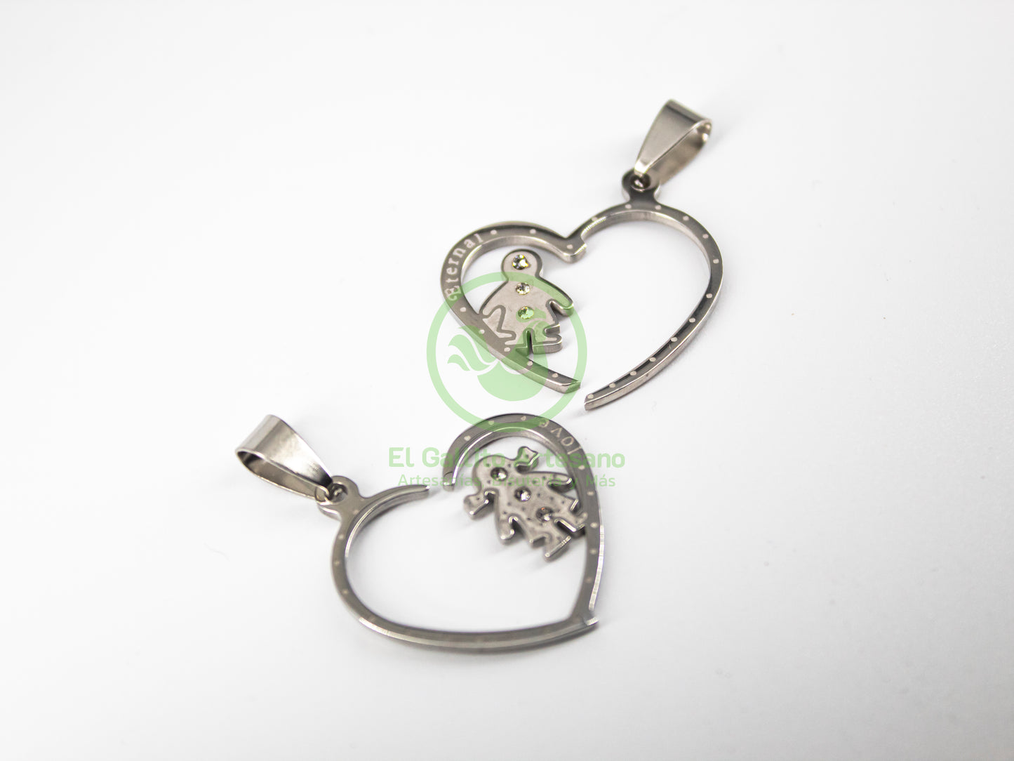 Dije Acero AC-33 Amor Eterno