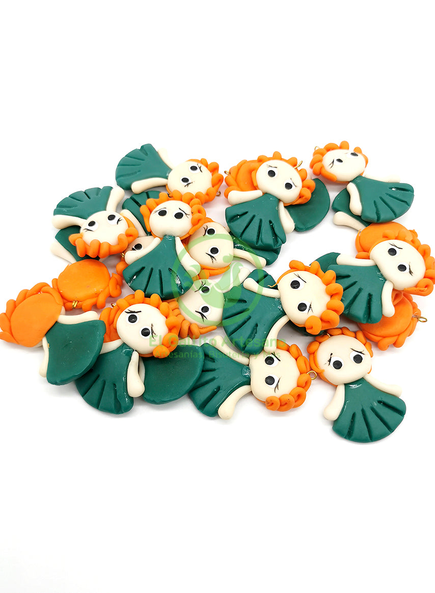 Princesas 4.5cm - Dije Pasta