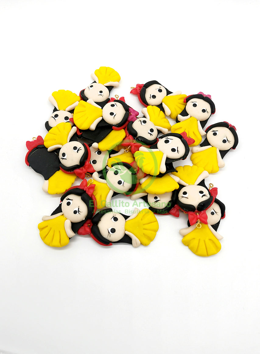 Princesas 4.5cm - Dije Pasta