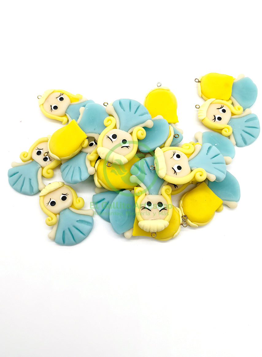 Princesas 4.5cm - Dije Pasta