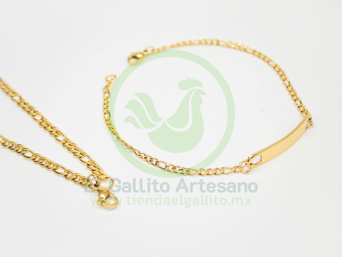 Esclava Acero | Dorado
