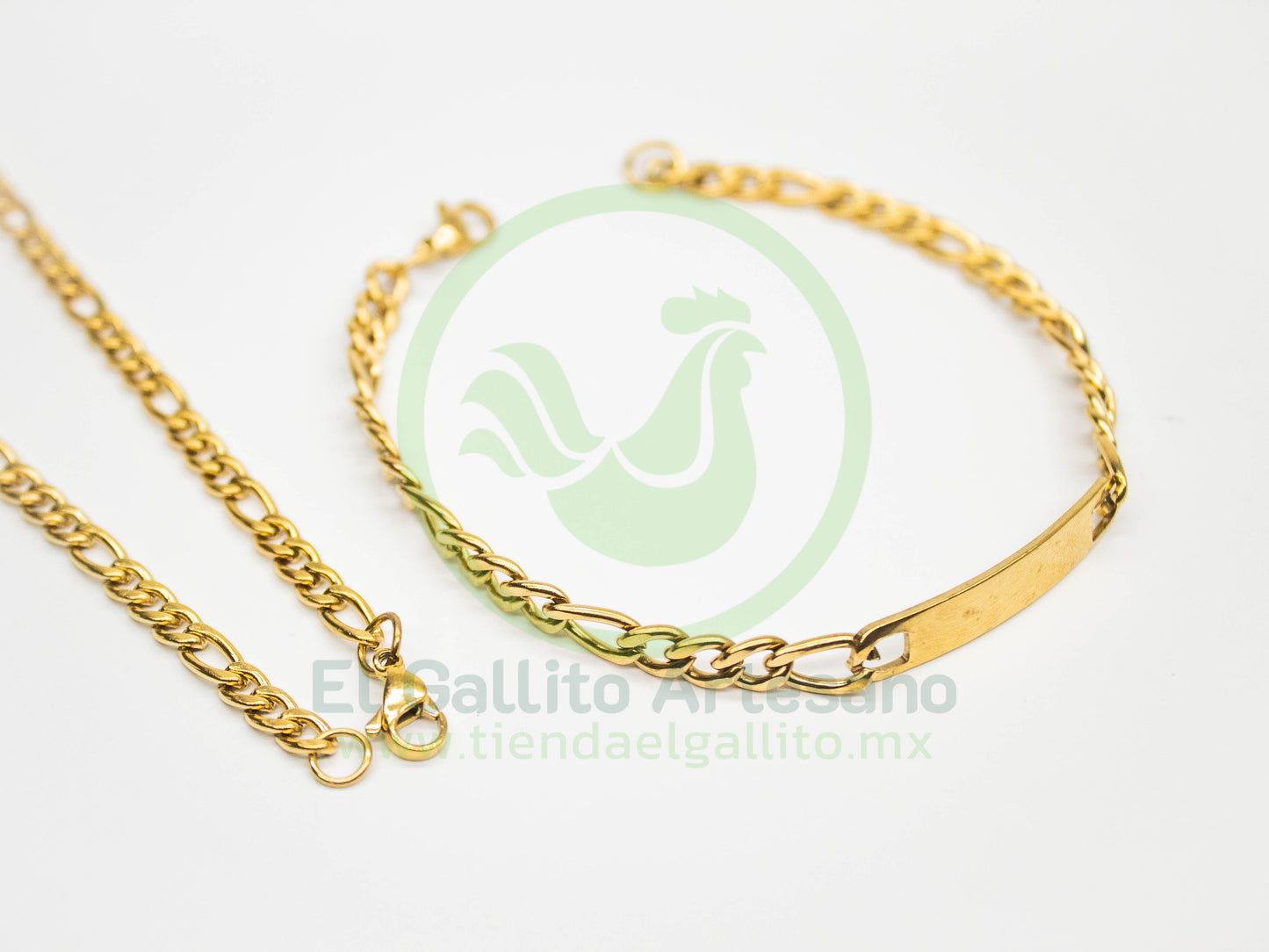 Esclava Acero | Dorado