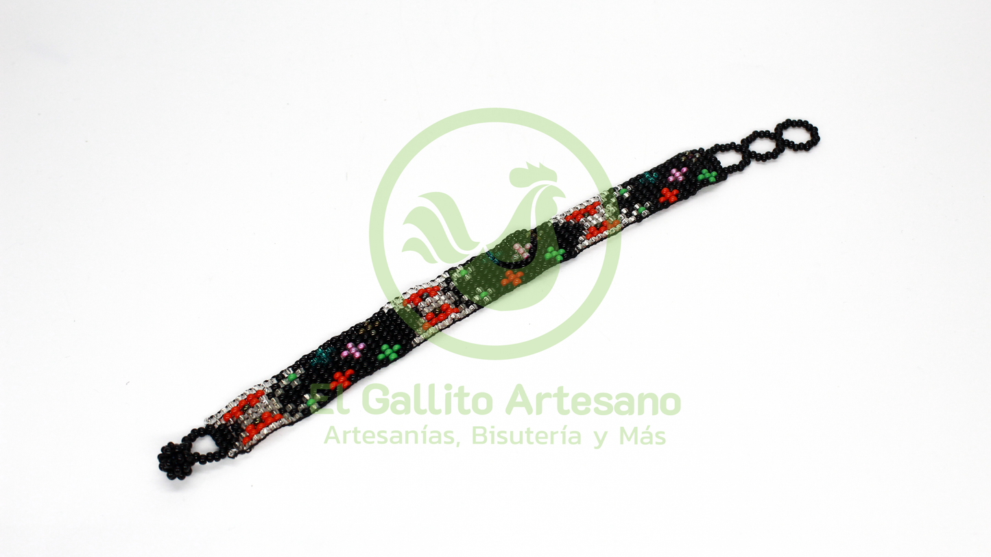 Pulsera Chaquira Chica 1cm | Colores