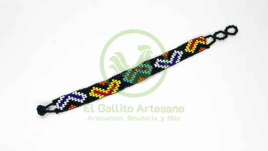 Pulsera Chaquira Chica 1cm | Colores