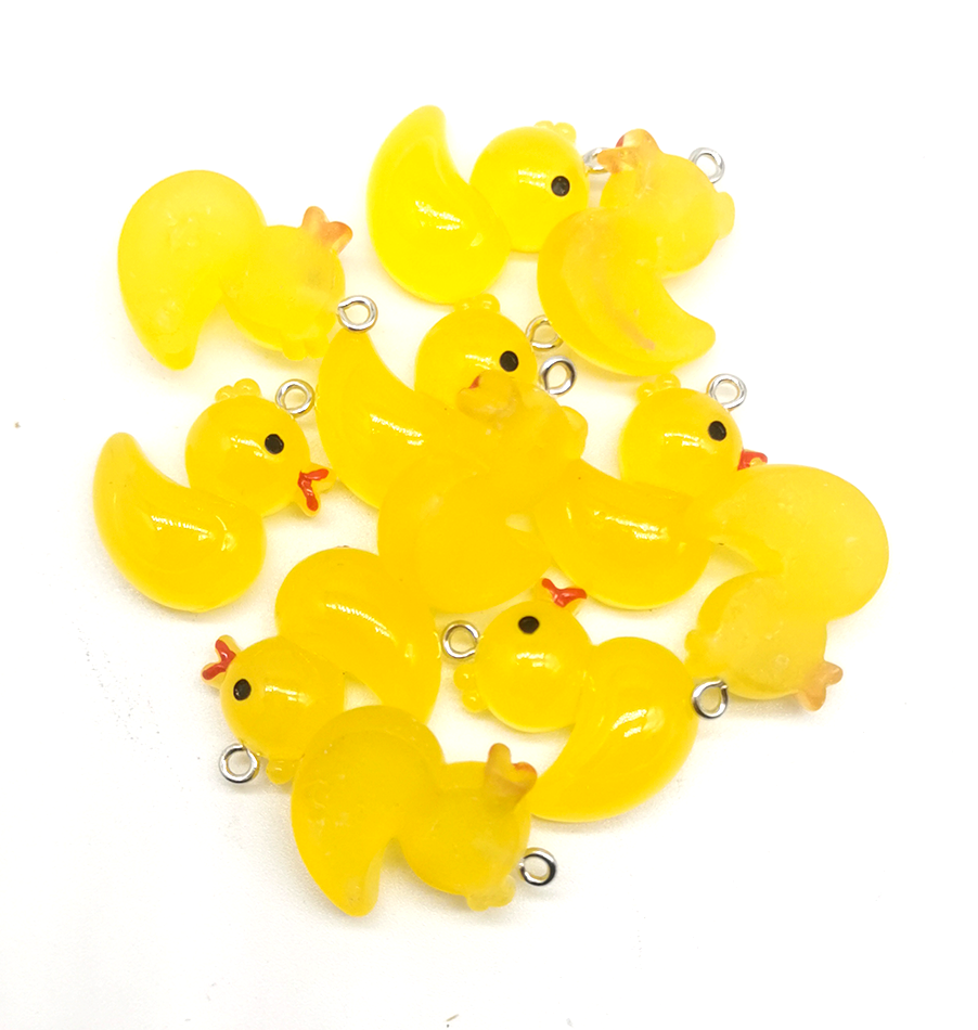 Patito Transparente - Dije Mini Acrílico