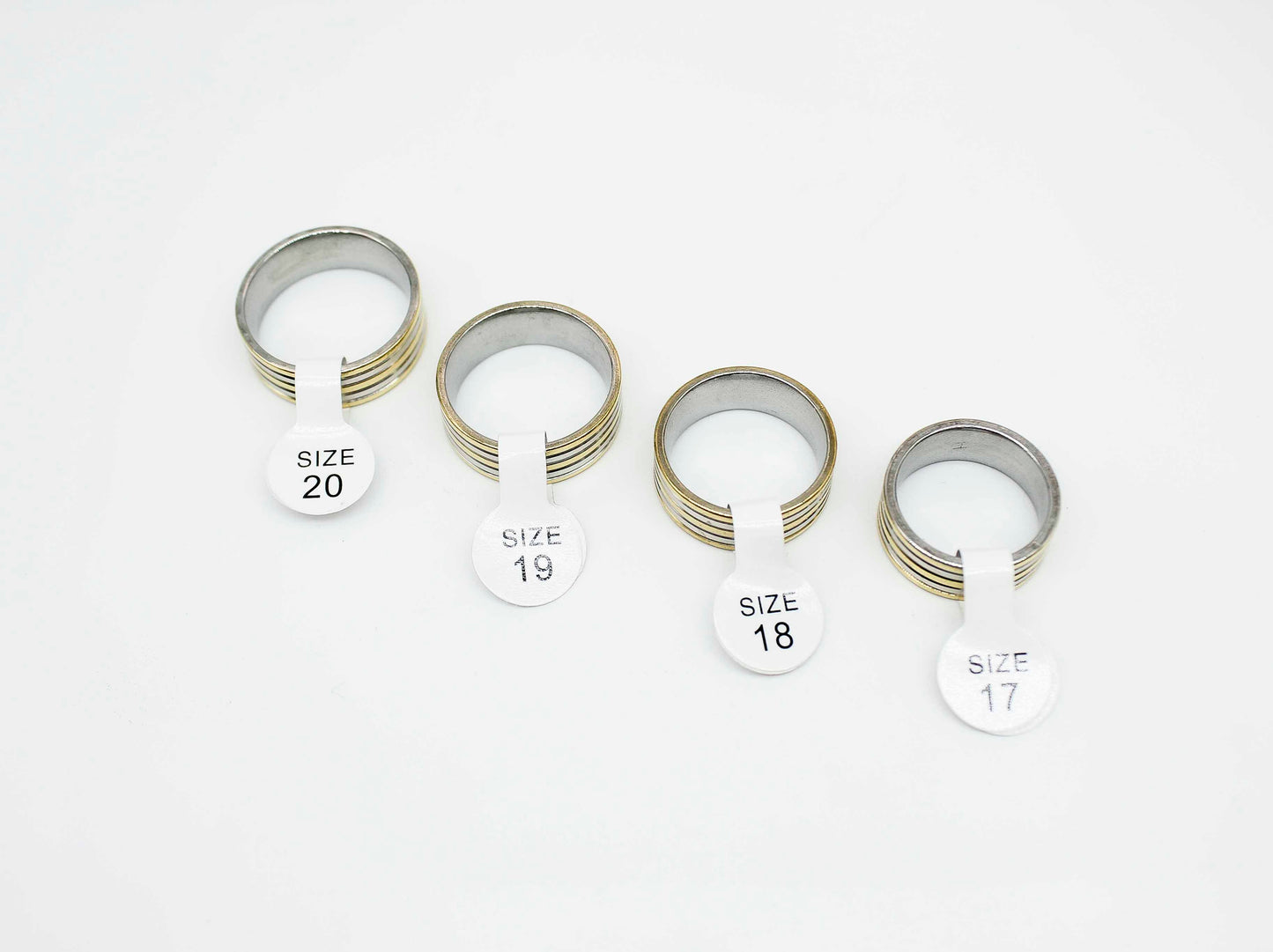 Anillo Acero MD3 | Argolla Varios Diseños