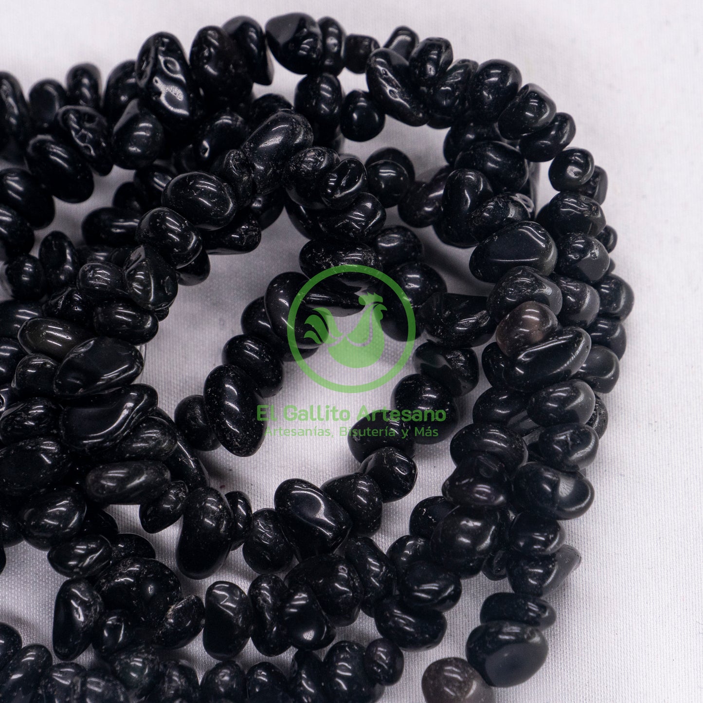 Chip De Piedra Cuarzo Negro