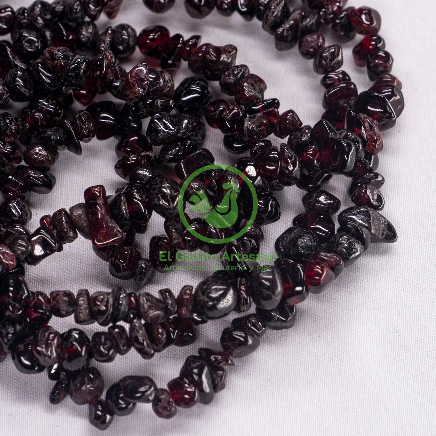 Chip De Piedra Granate