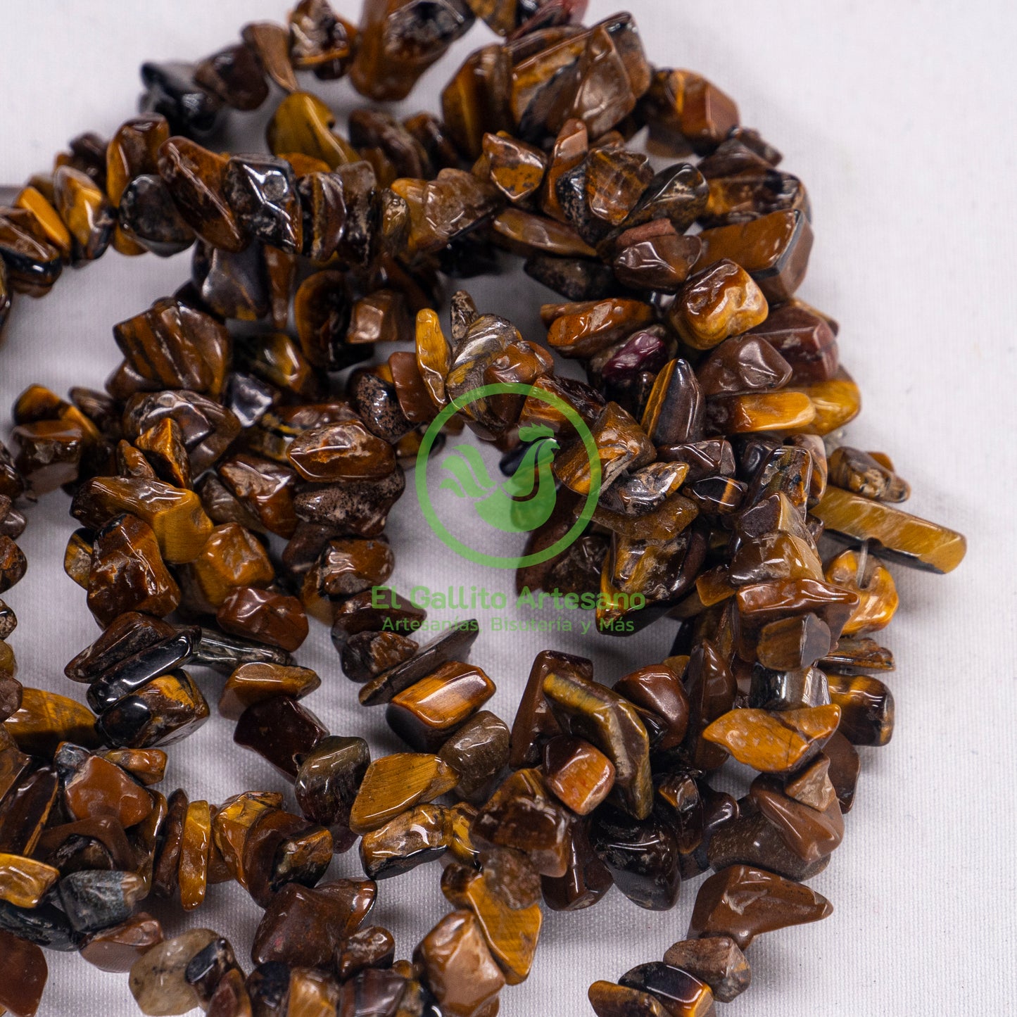 Chip De Piedra Ojo De Tigre