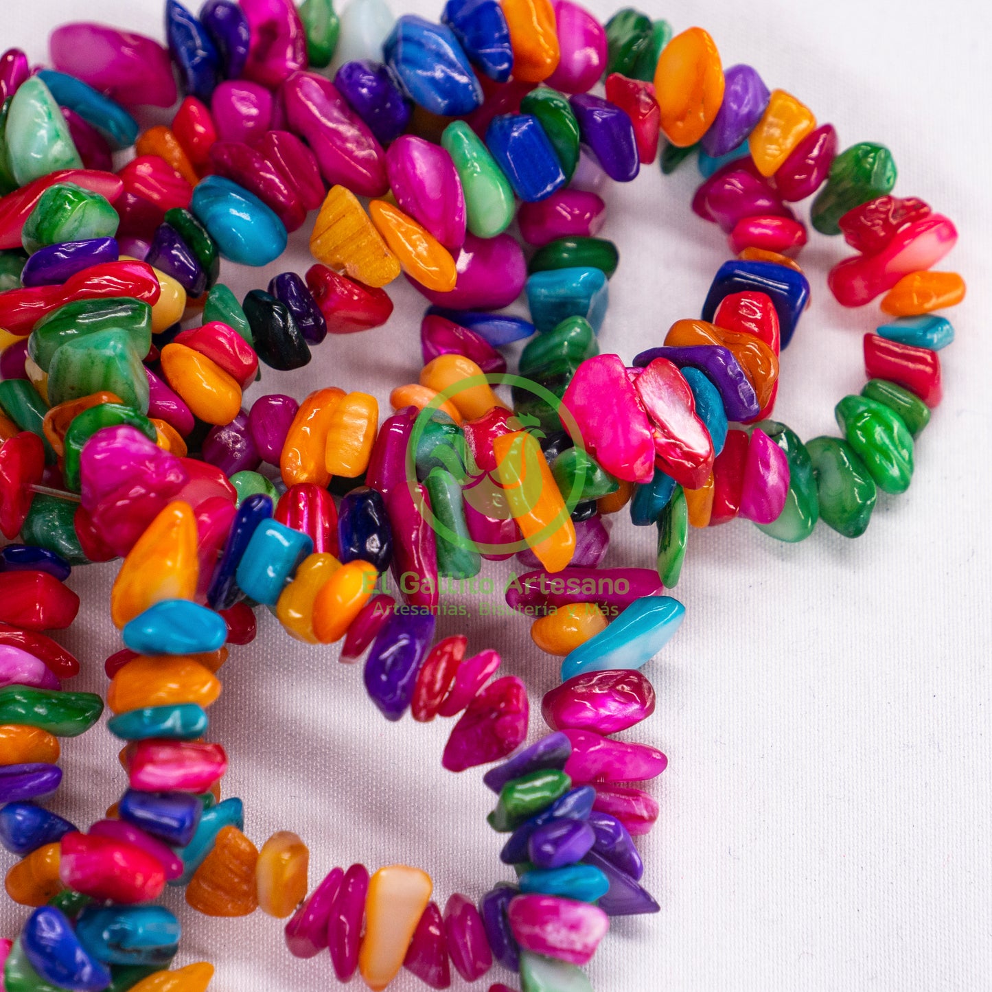 Chip De Piedra Shell Multicolor