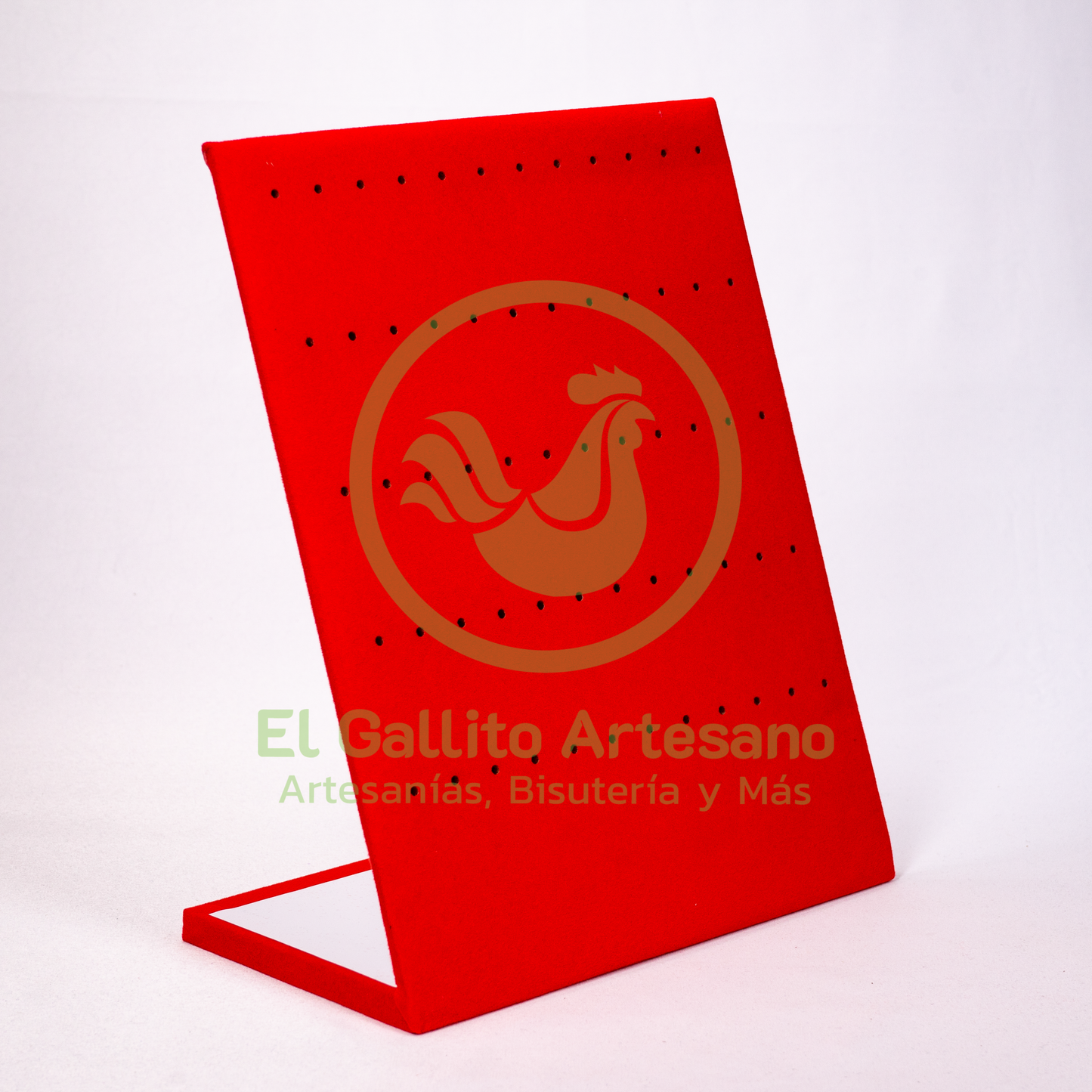 Exhibidor Arete Plano 20.3X25.3cm | Colores