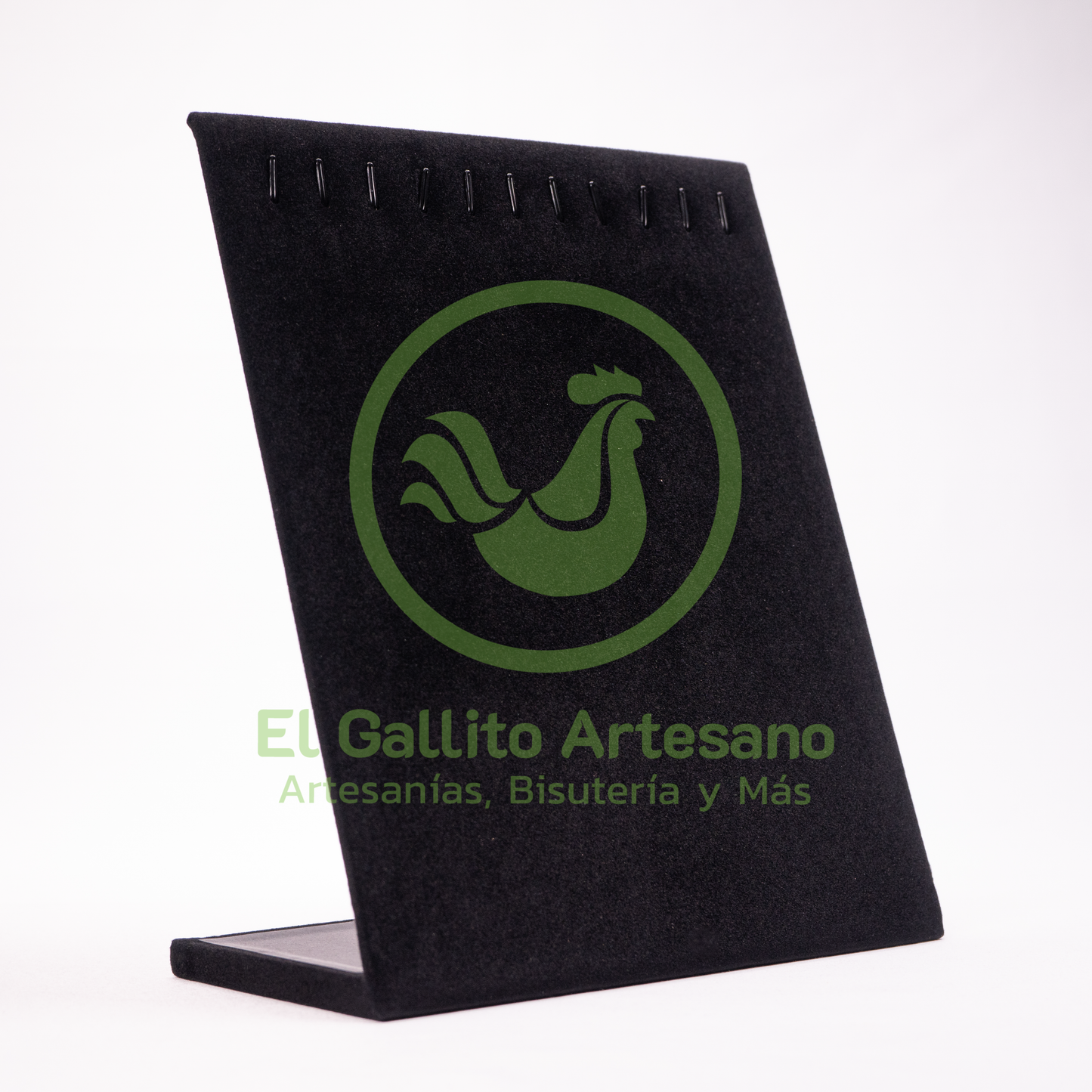 Exhibidor Plano Terciopelo 20.5X25.5cm | Colores