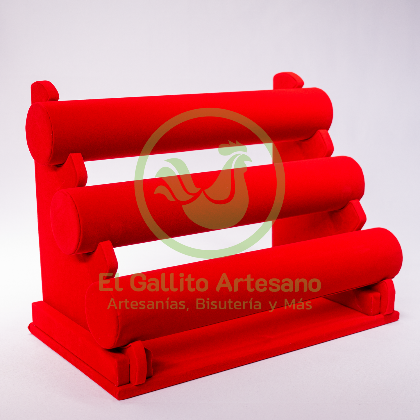 Exhibidor Pulseras Terciopelo 30.5X22.5cm | Colores