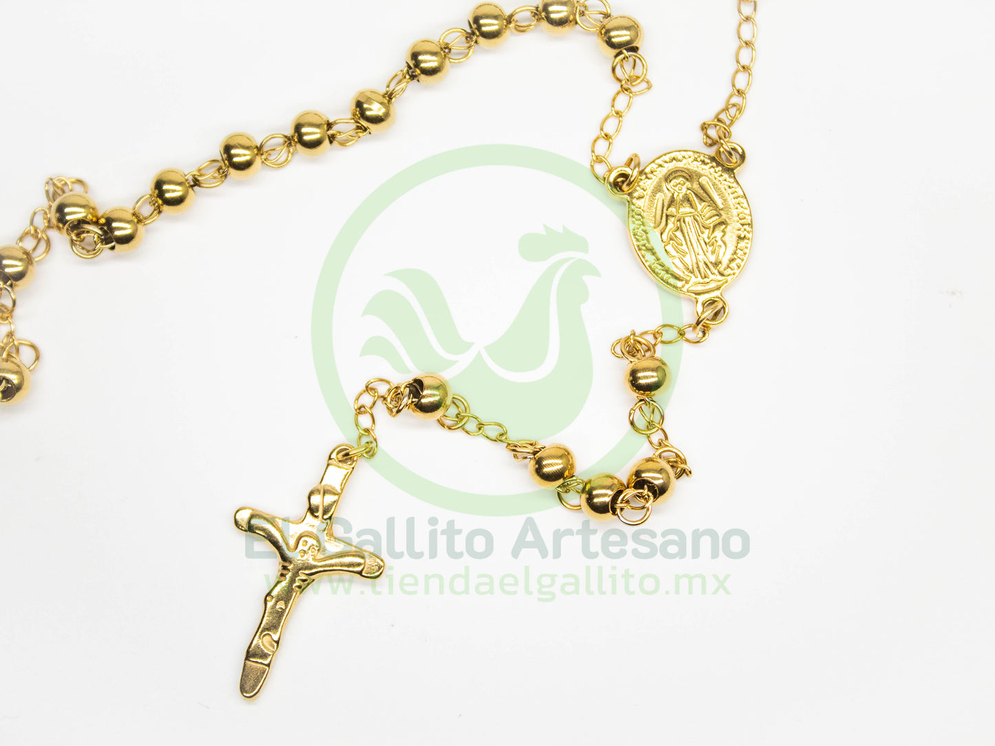 Rosario Acero Bolita (Varias medidas)