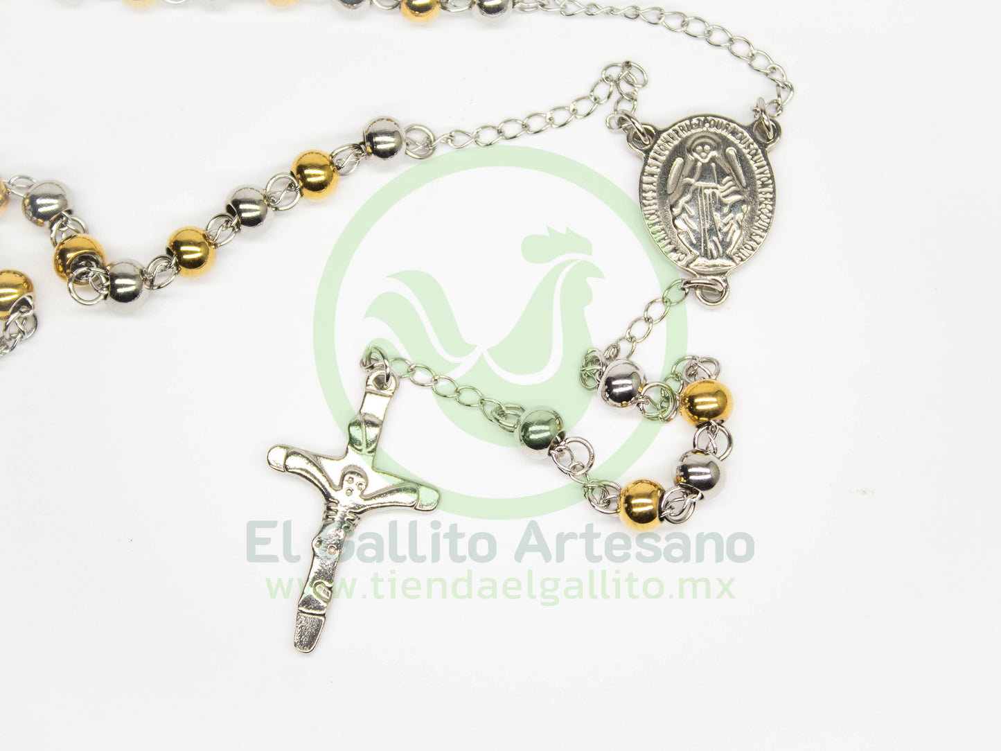 Rosario Acero Bolita (Varias medidas)