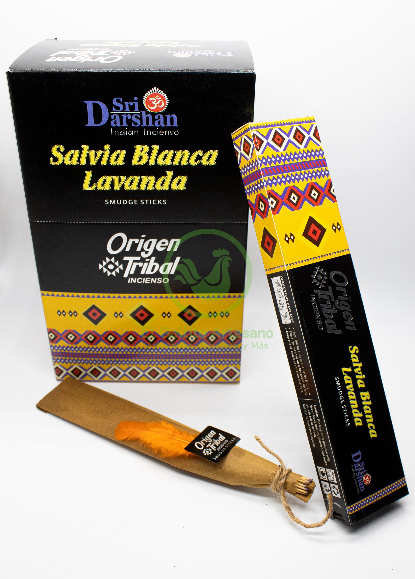 Sri Darshan Tribal - Salvia Blanca Lavanda