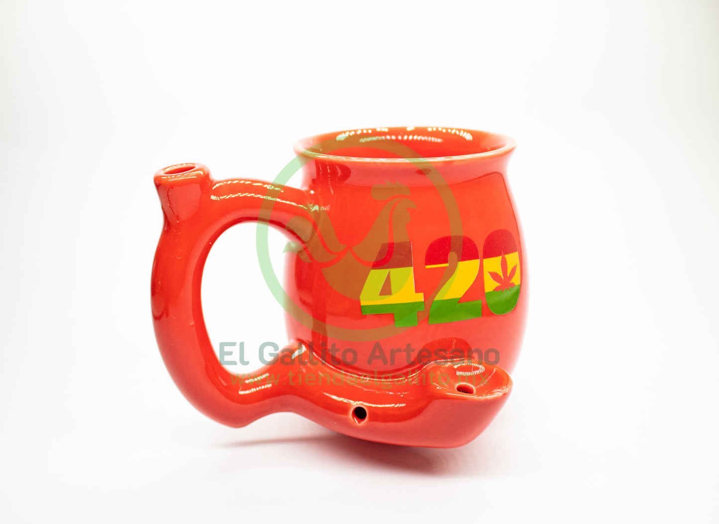 Pipa Taza 2 en 1 420 Rasta