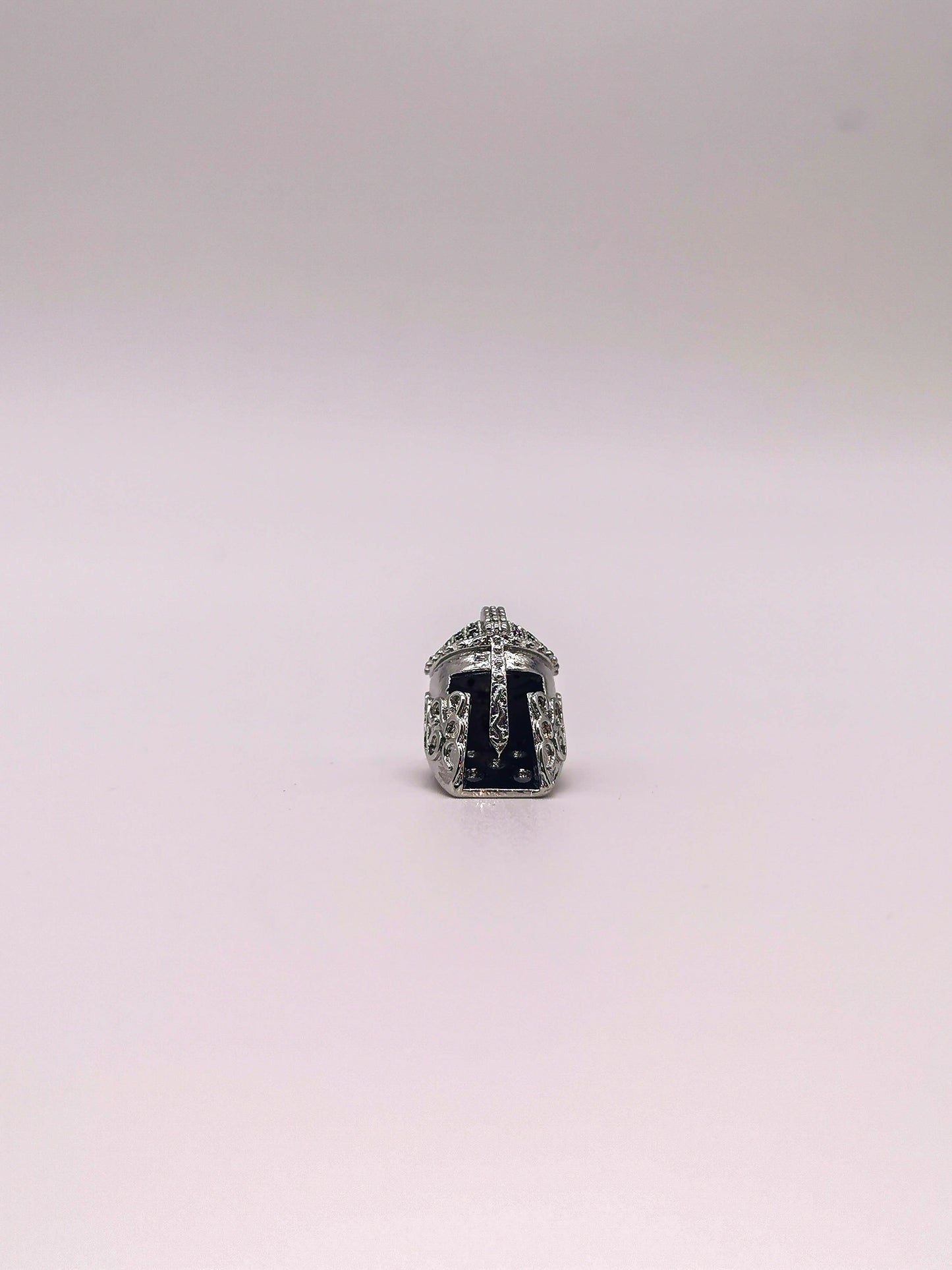 Dije Zirconia #004 | Casco Espartano Cristal