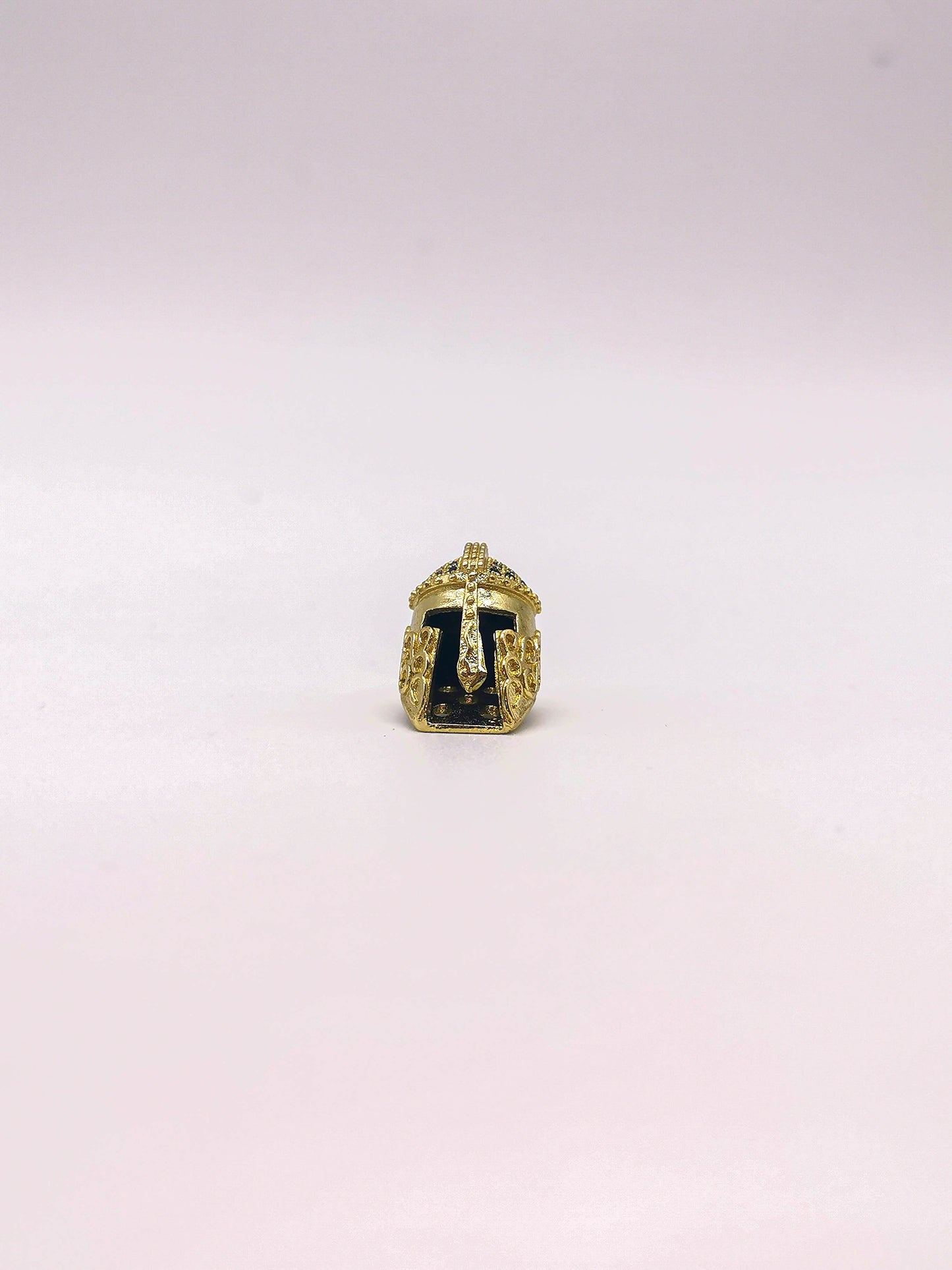 Dije Zirconia #004 | Casco Espartano Cristal
