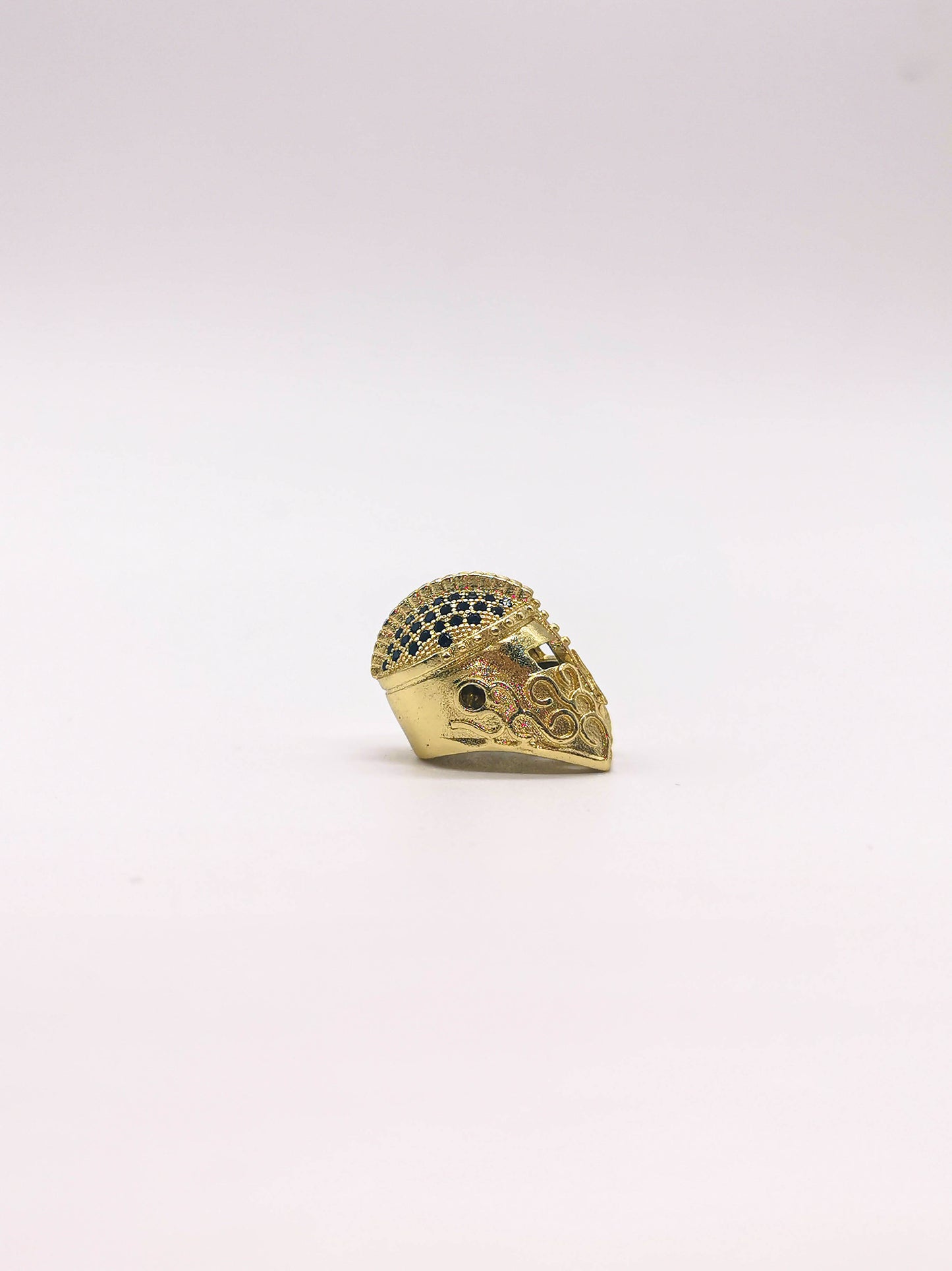 Dije Zirconia #004 | Casco Espartano Cristal