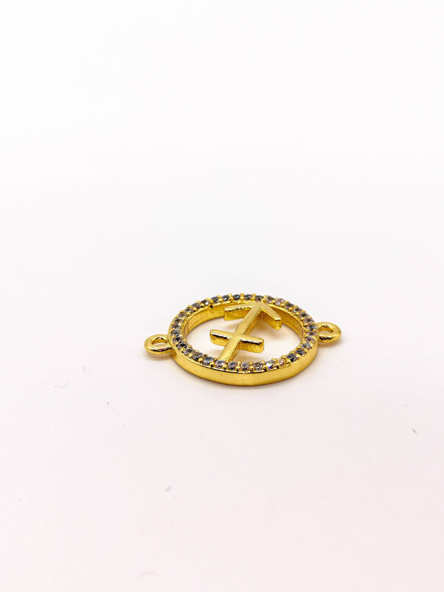 Zirconia #127 Signo Zodiacal Sagitario (Dije/Enlazador)