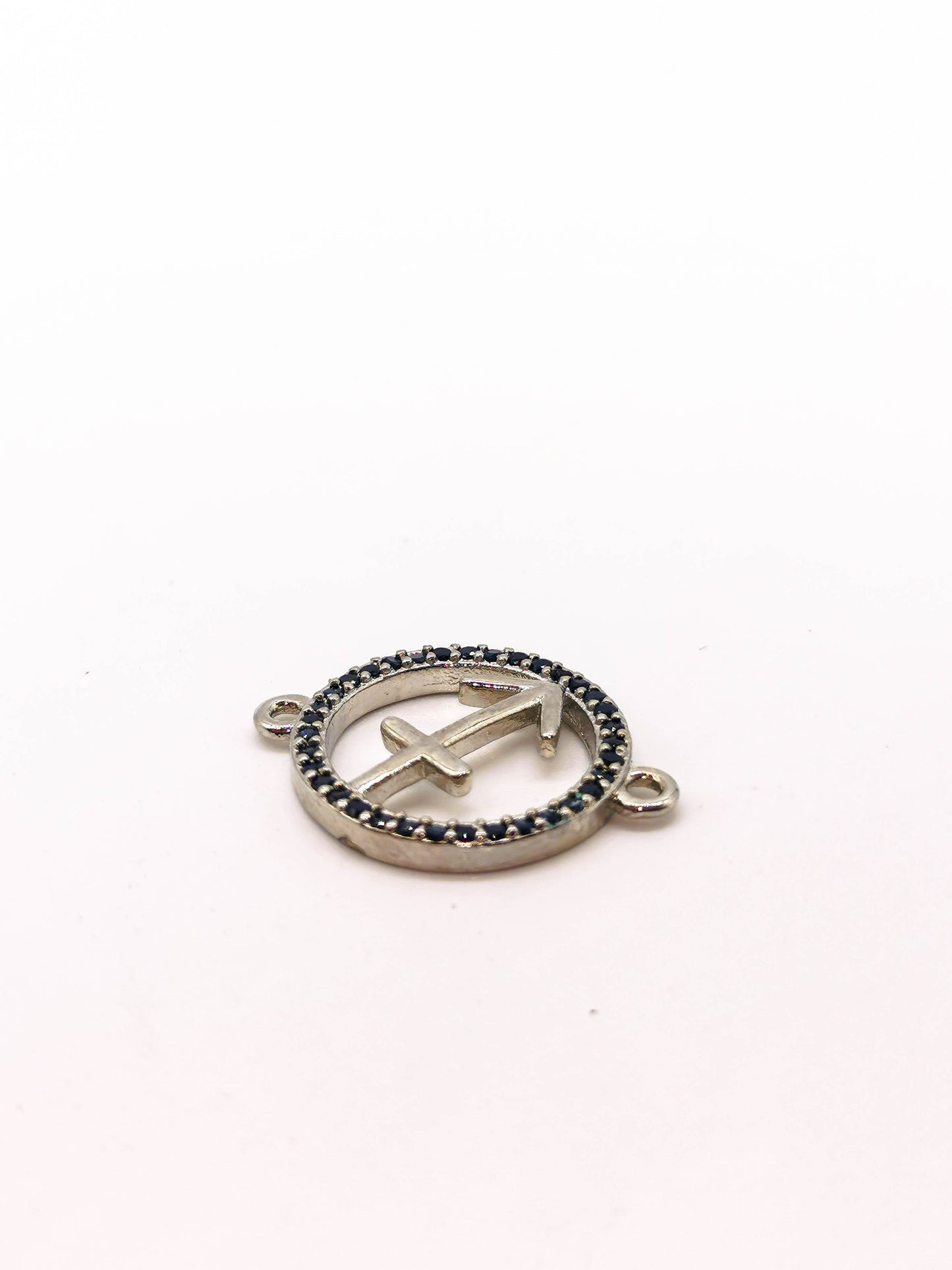 Zirconia #127 Signo Zodiacal Sagitario (Dije/Enlazador)