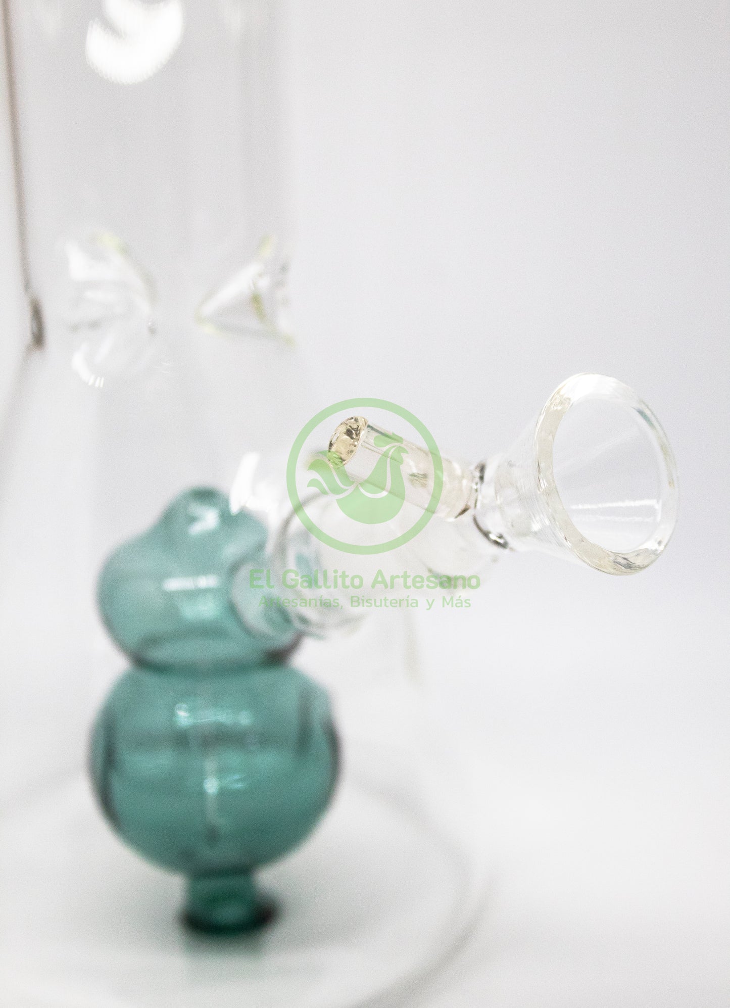 Bong CA280 | Vidrio Pera Verde