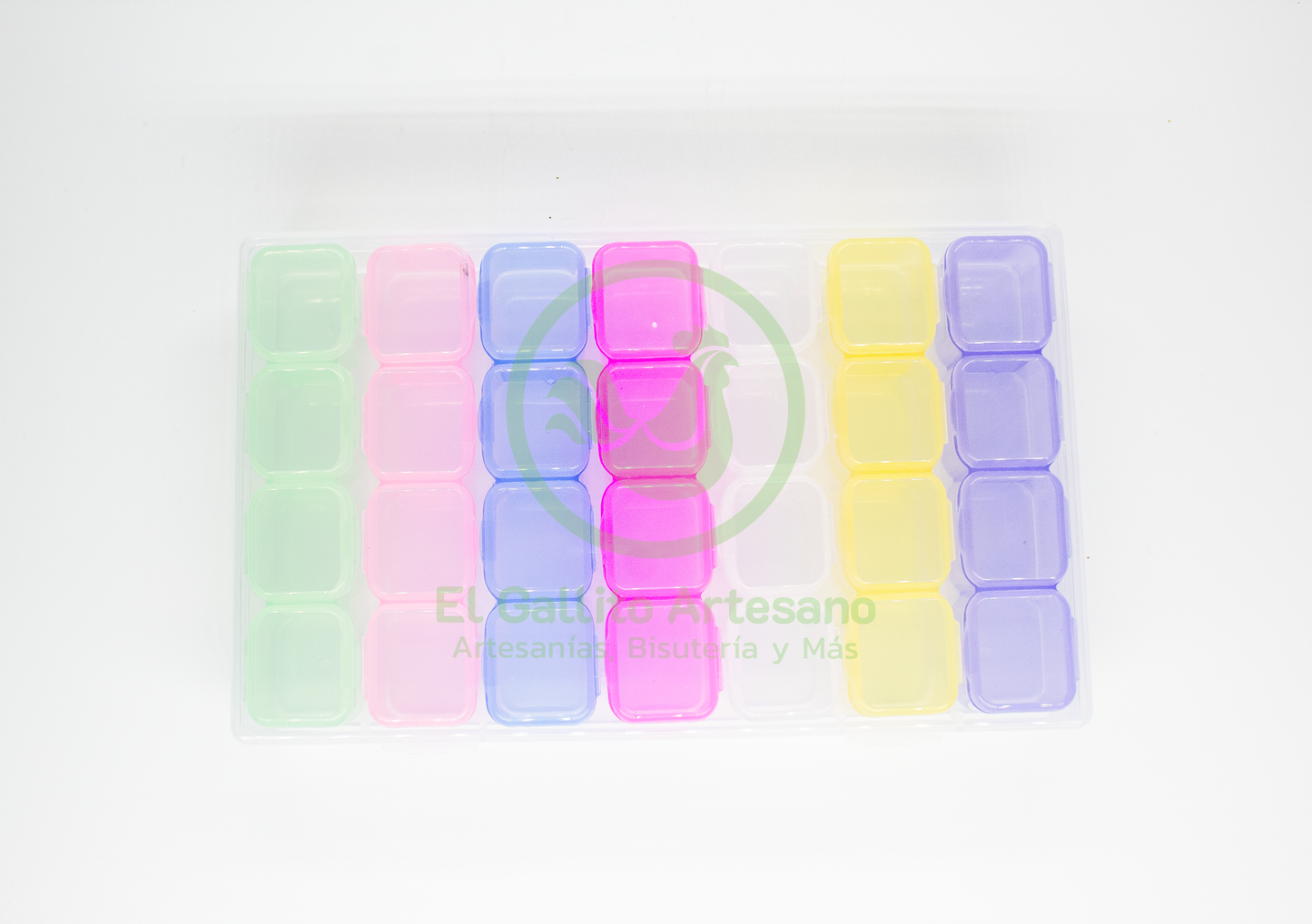 Caja Plástica Organizadora (Multicolor 28 compartimientos) CMD20_14