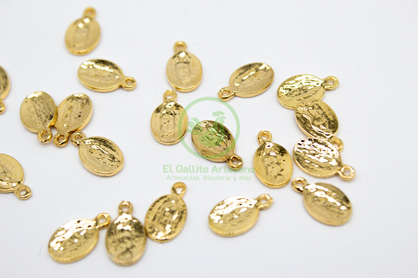 #451 Chapa de Oro - Dije Mini Virgen De Guadalupe (MOD. LIMITADO)