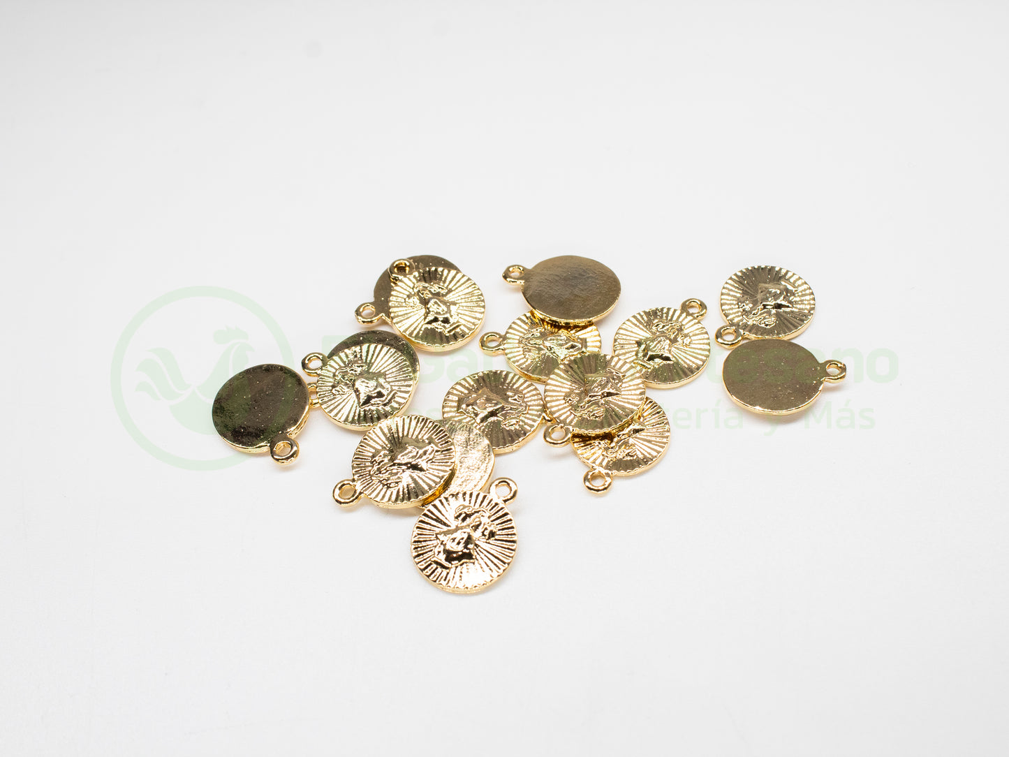 #454 Chapa de Oro - Dije Virgen San Juan de los Lagos NUEVO