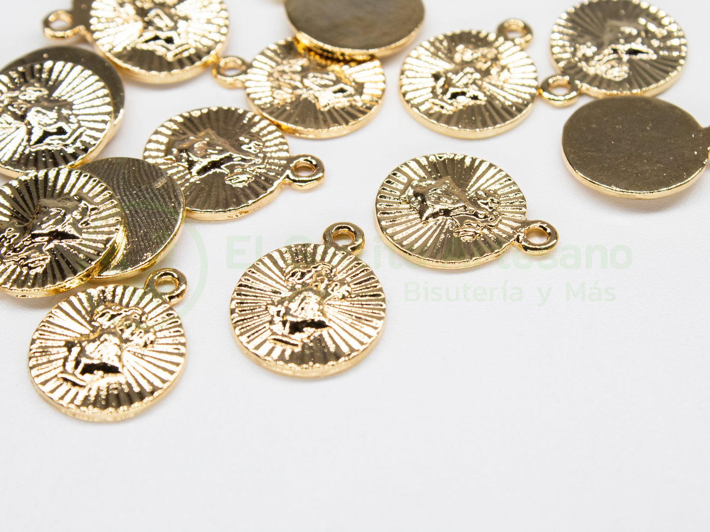#454 Chapa de Oro - Dije Virgen San Juan de los Lagos NUEVO