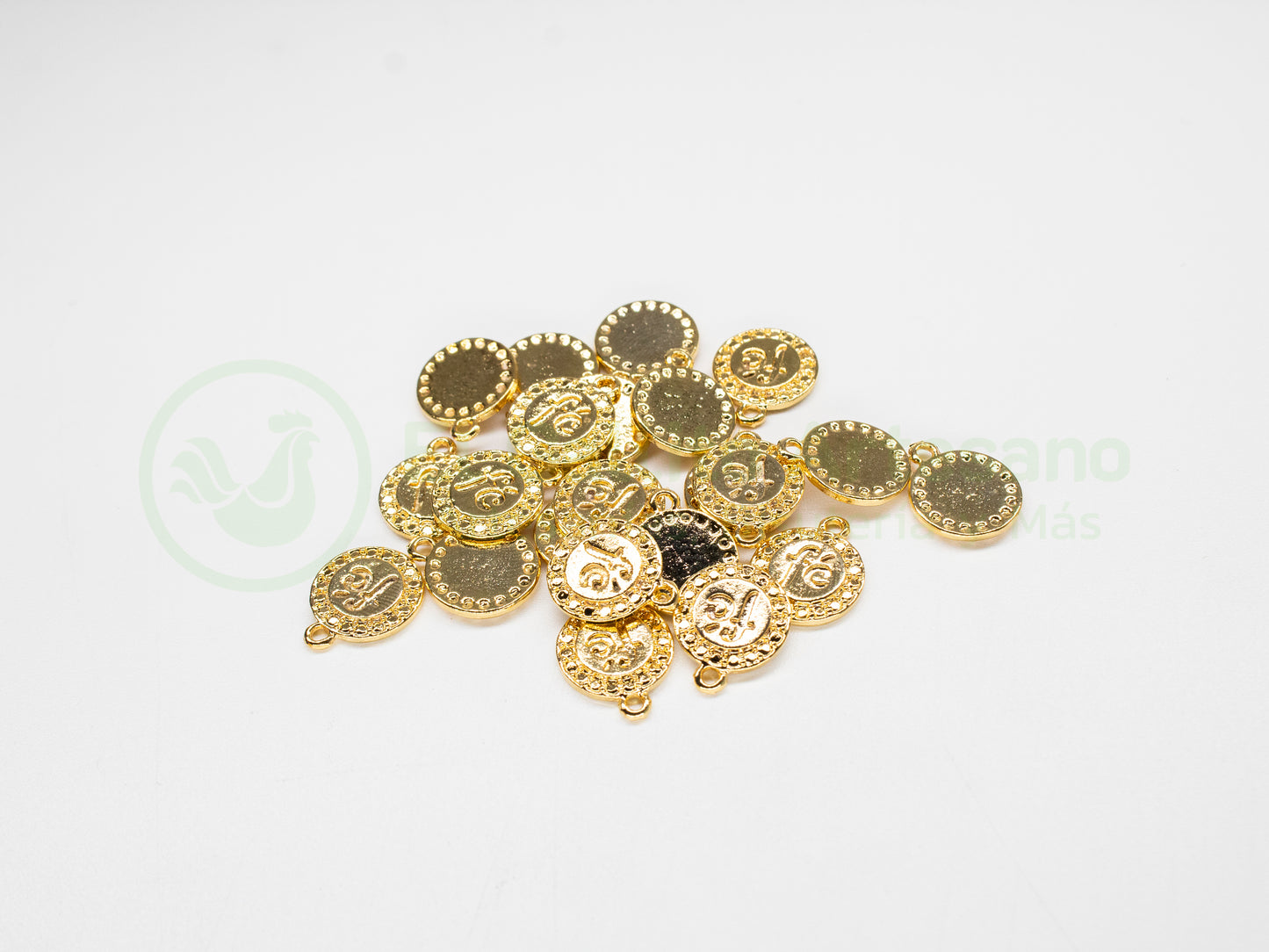 #460 Chapa de Oro - Medalla "FÉ" (PIEZA)