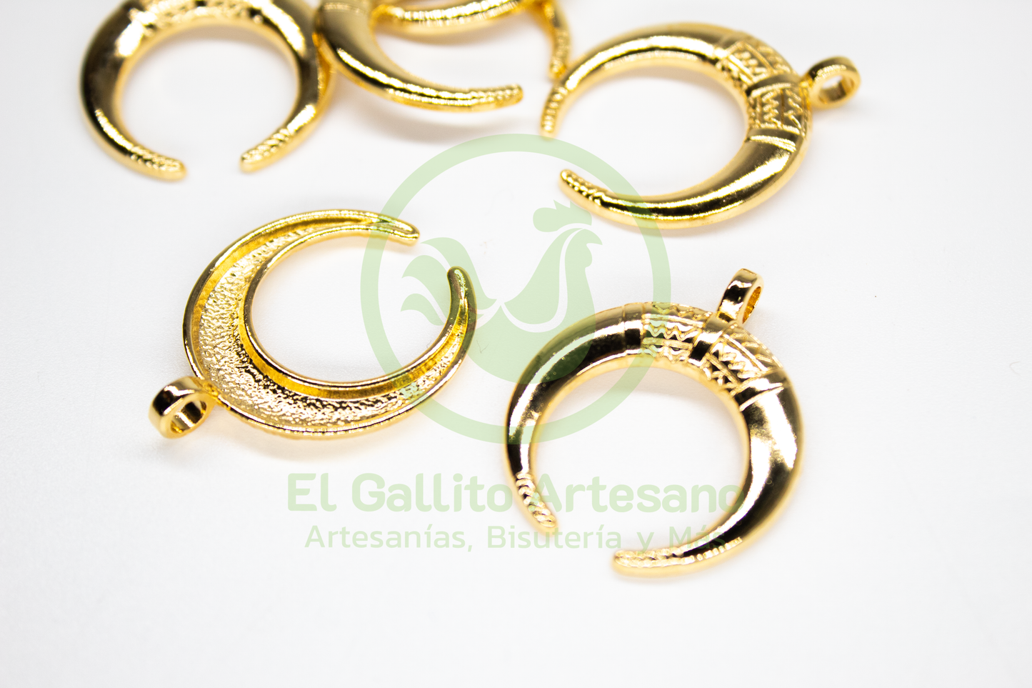 #593 Chapa de Oro - Dije Cuerno G (PIEZA) (NUEVO) (MOD. LIMITADO)