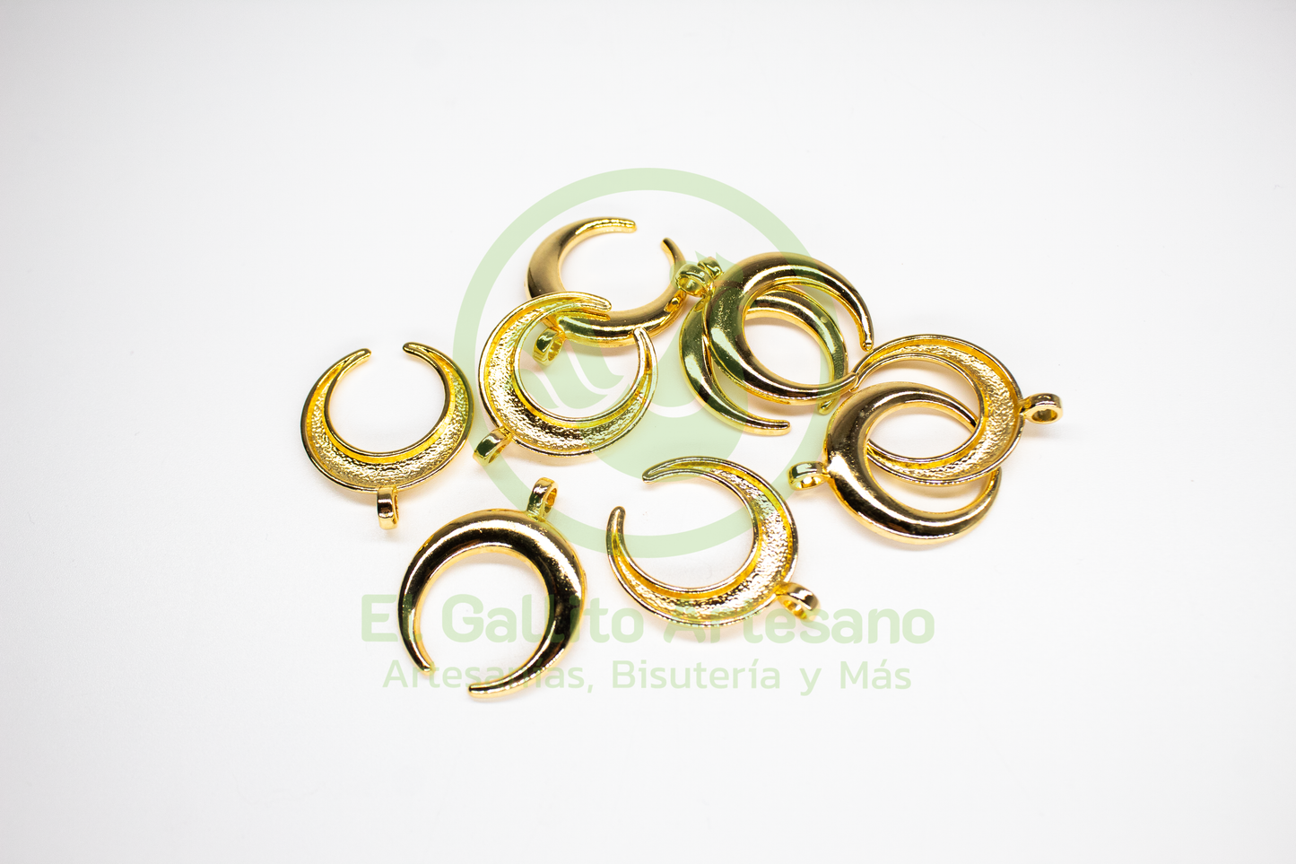 #602 Chapa de Oro - Dije Luna Grande (PIEZA) (NUEVO)
