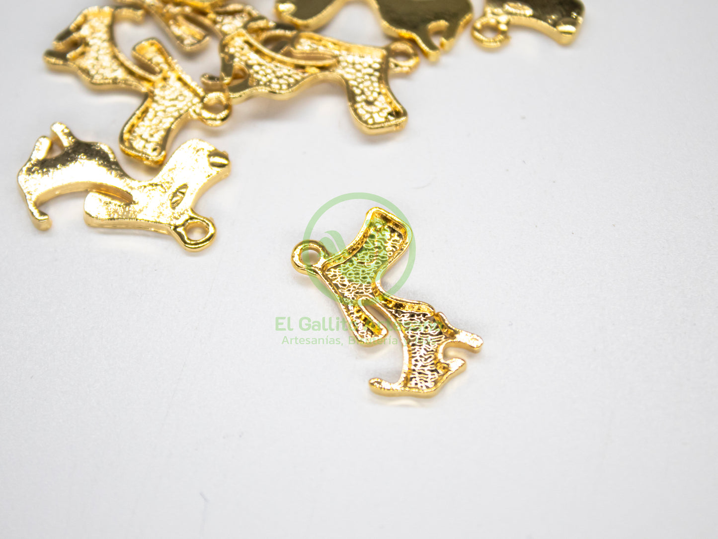 #712 Chapa de Oro - Dije Snoopy Perfil (PIEZA)