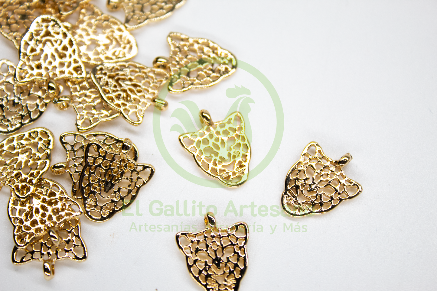 #871 Chapa de Oro - Dije Jaguar (PIEZA)