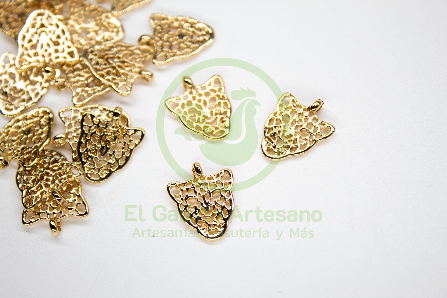 #871 Chapa de Oro - Dije Jaguar (PIEZA)
