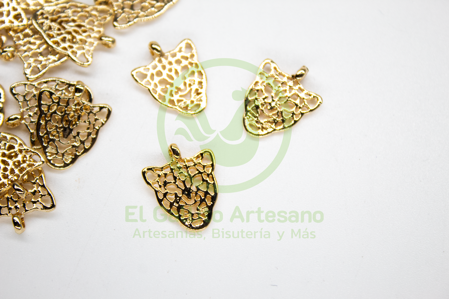#871 Chapa de Oro - Dije Jaguar (PIEZA)