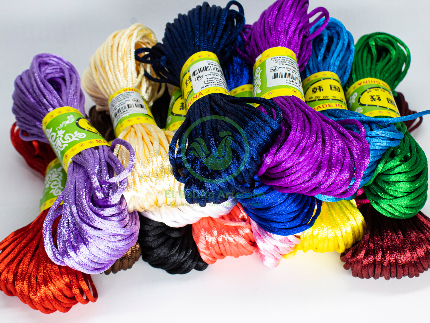 Cola De Rata - Rollo de 20 mts 2mm | Colores
