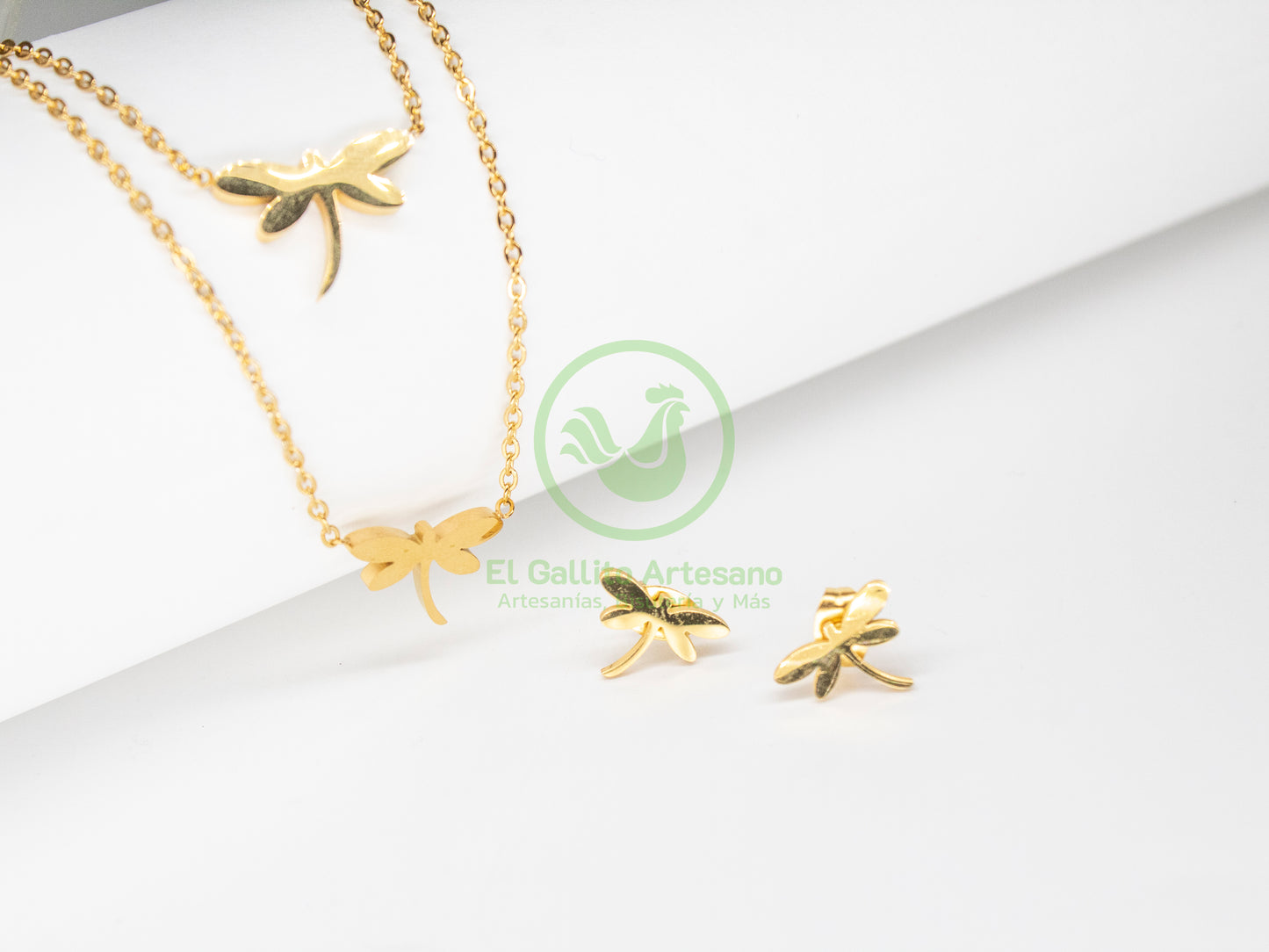 Collar Acero #15 - Mariposa