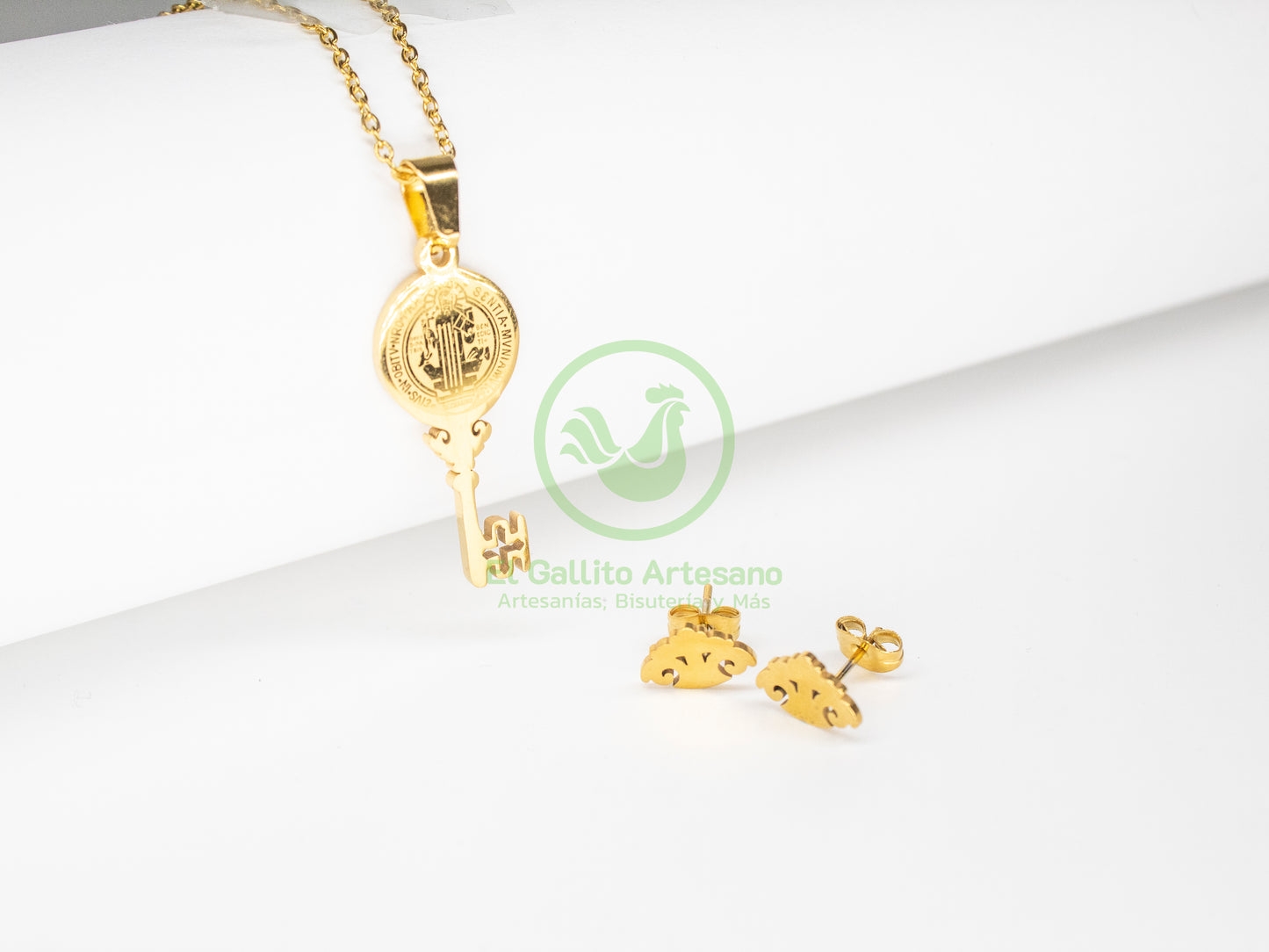 Collar Acero #19 - San Judas Llave
