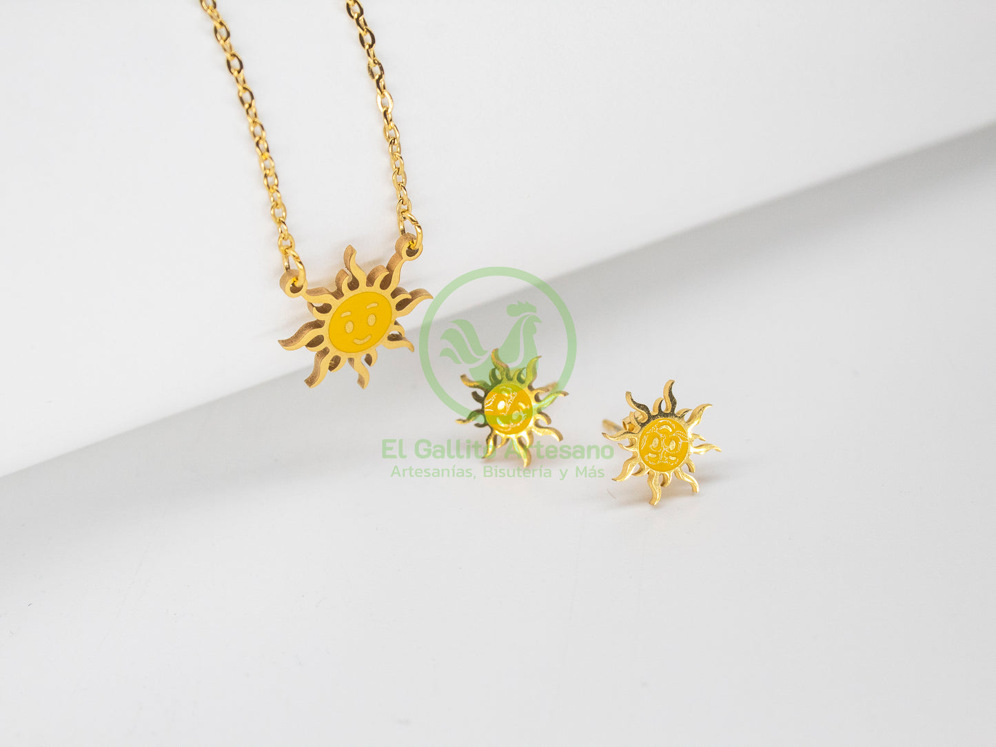 Collar Acero #38 - Sol Caliente