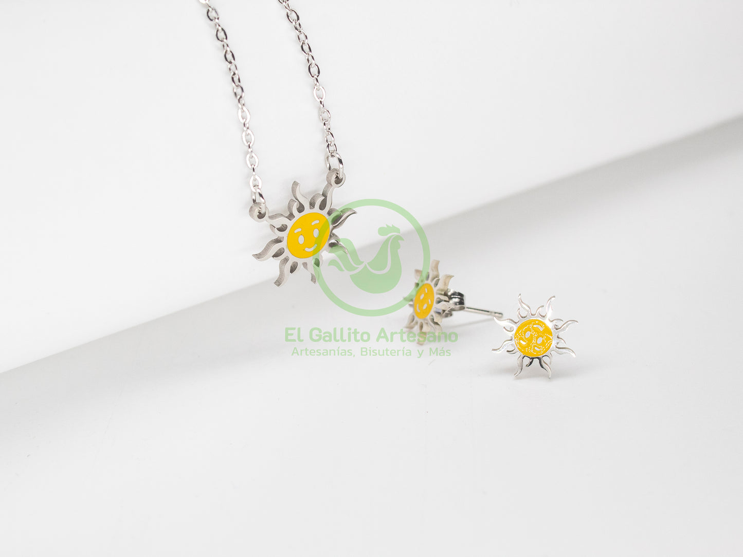 Collar Acero #38 - Sol Caliente